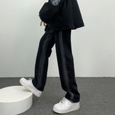 Men Jeans Hip Hop Straight Slimming Loose Jeans